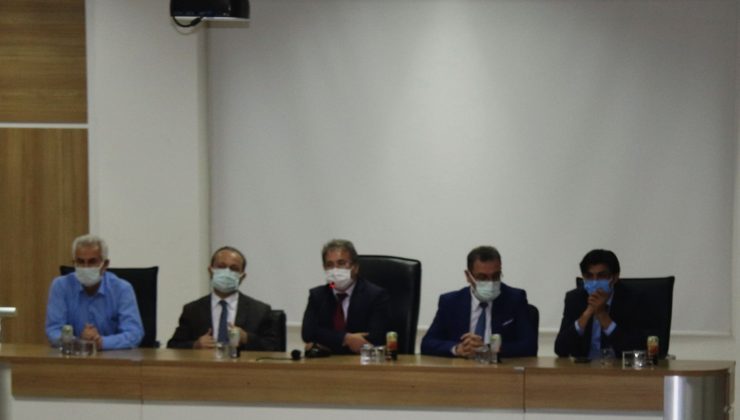 İl Sağlık Müdürü Benli; yöneticilerle bir araya geldi