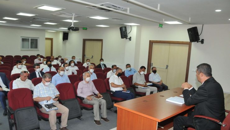 İlçe milli eğitim müdürleri toplantısı yapıldı