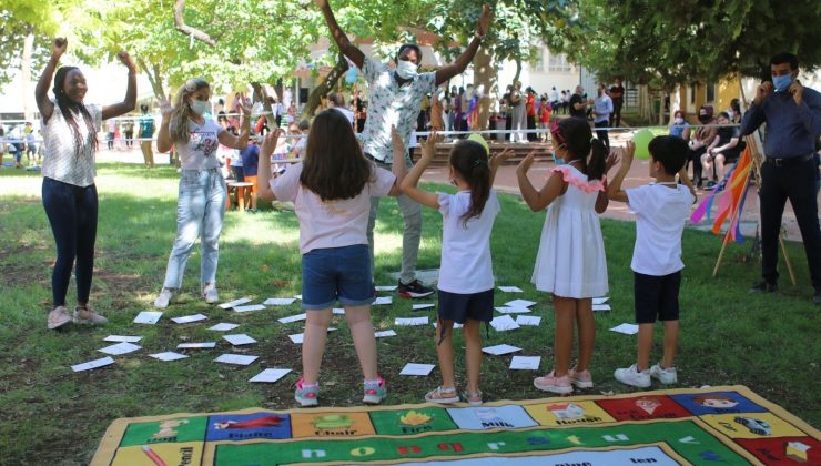İlkokul öğrencileri tanışma kokteylinde buluştu