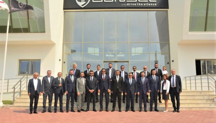 İş insanları yerli otomobil GÜNSEL’i test etti