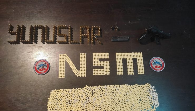 İskenderun’da bin 815 adet uyuşturucu hap ele geçirildi