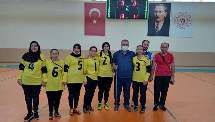 Isparta’nın Kadın Goalball Takımı 2. Lig’e çıktı