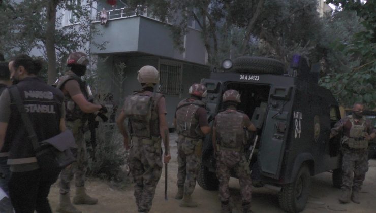 İstanbul’da narkotik operasyonu: Çok sayıda gözaltı var