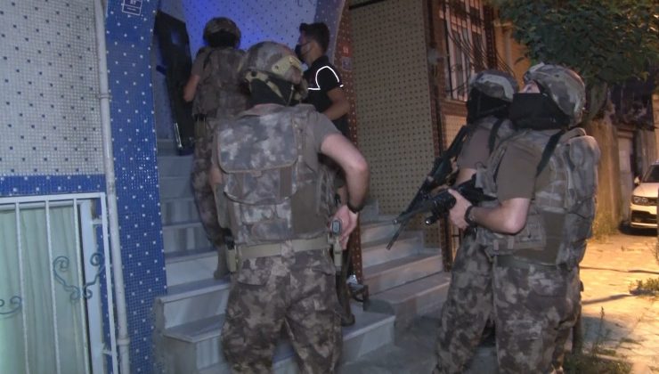 İstanbul’da uyuşturucu tacirlerine yönelik eş zamanlı operasyon