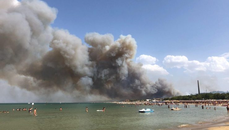 İtalya’da orman yangınları ile mücadele sürüyor