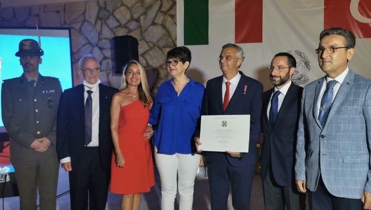 İtalya’dan Murat Saraç’ Şövalye ünvanı