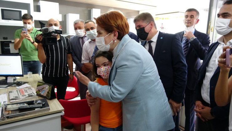 İYİ Parti Genel Başkanı Akşener: “Çankırı’da gördüklerimden çok memnun kaldım”
