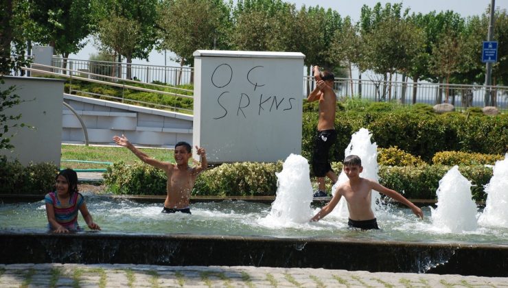 İzmir sıcaktan kavruluyor