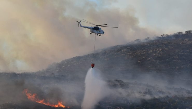 İzmir’deki orman yangınları kontrol altında