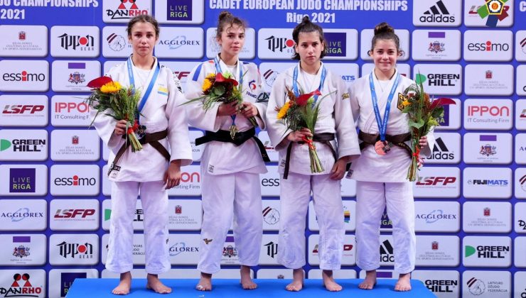Judocular, Avrupa Şampiyonası’ndan 2 bronz madalya ile döndü
