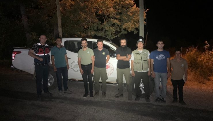 Kaçak yaban keçisi avlamaya çalışan avcılara 10 bin lira ceza