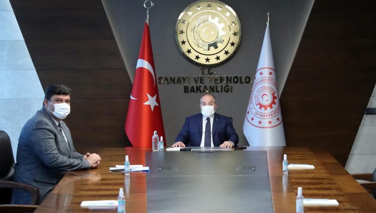 Kahramankazan Belediye Başkanı Oğuz’dan Bakan Varank’a ziyaret