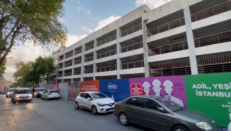 Kapalıçarşı’da İBB’nin otopark eziyeti