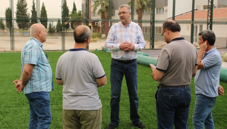Karacabey’de spor yatırımları sürüyor