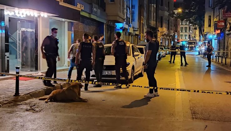 Karaköy’de olaylı gece: 1 ölü, 1 yaralı