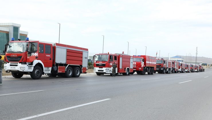 Kardeş Ülke Azerbaycan yardıma koştu