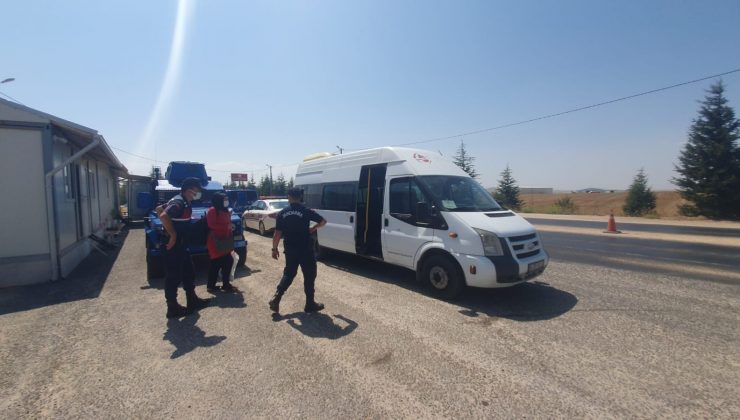 Kardeşinin HES kodu ile otobüste yakalandı