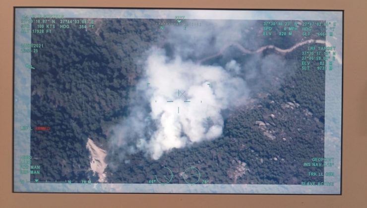 Karpuzlu’da orman yangını