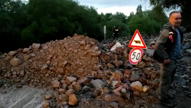 Kars’ta sağanak sele yol açtı: Evleri ve yolları su bastı