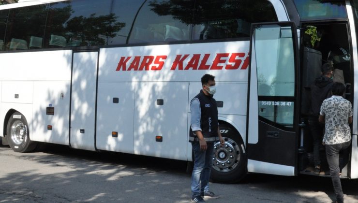 Kars’ta yakalanan düzensiz göçmenler sınır dışı edilecek