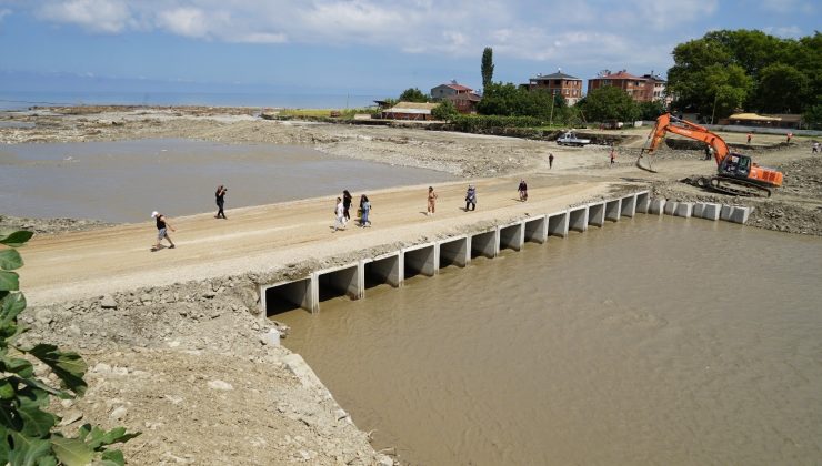 Kastamonu ve Sinop’u birbirine bağlayan köprü yeniden açıldı