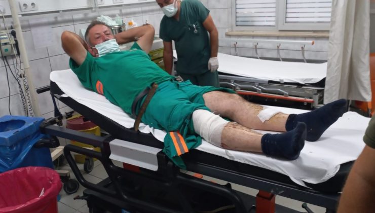 Kavganın arasında kalan temizlik işçisi, pompalı tüfekle yaralandı