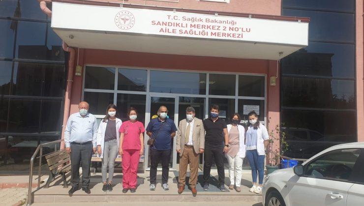 Kaymakam Tortop’tan sağlık kuruluşlarında denetim