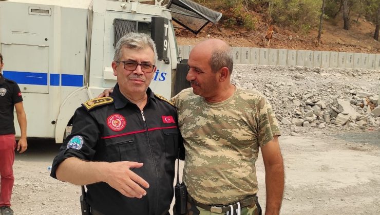 Kayseri İtfaiyesi canla başla yangınları söndürmek için mücadele ediyor