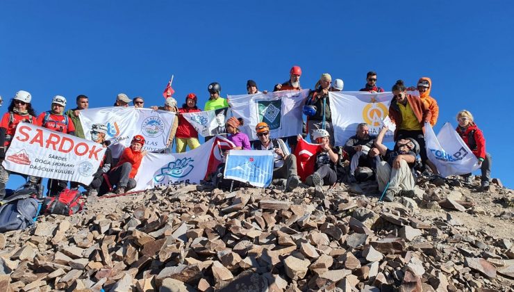 Kayserili dağcılardan 30 Ağustos için zirve tırmanışı