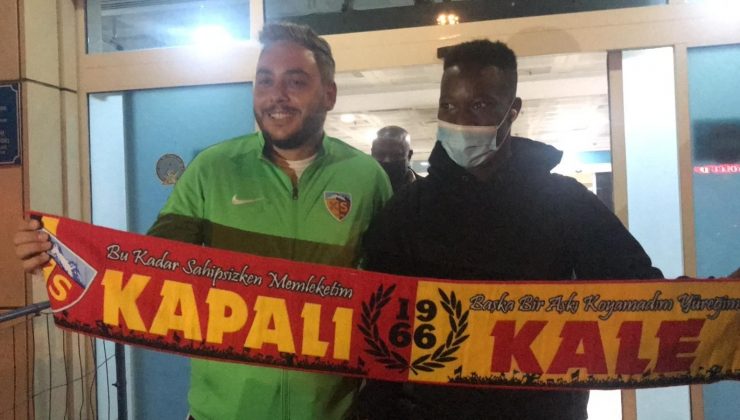 Kayserispor’un yeni transferi Mane geldi