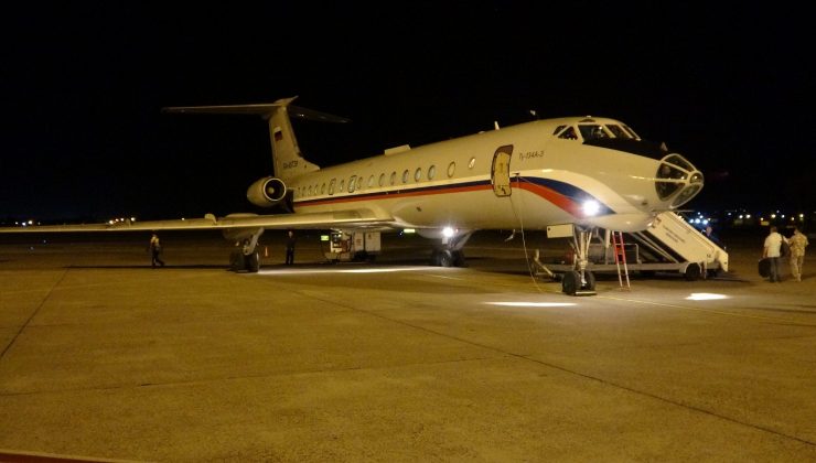 Kaza kırıma uğrayan uçakta ölen Rusya uyruklu 5 kişi memleketlerine gönderildi