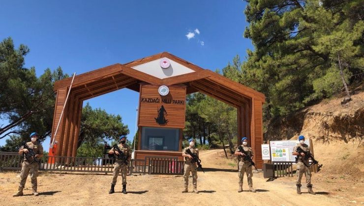 Kazdağları’na komando koruması