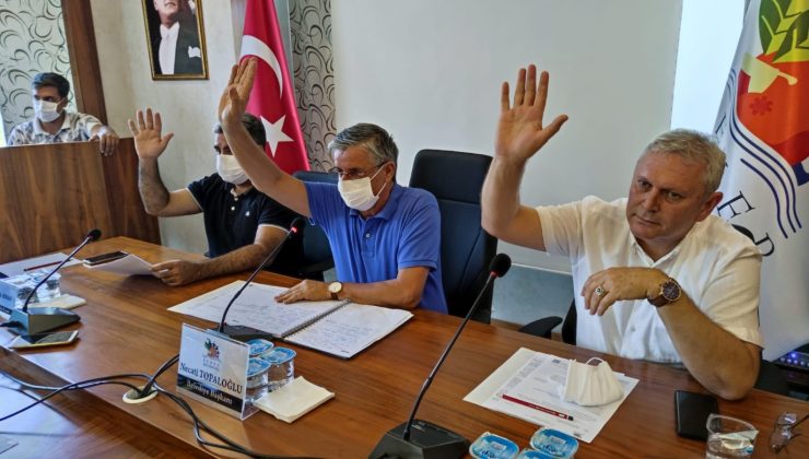 Kemer Belediyesi Olağanüstü Meclis Toplantısı yapıldı