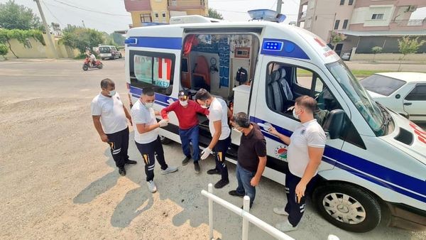 Kepez sağlık ekibi Manavgat’ta