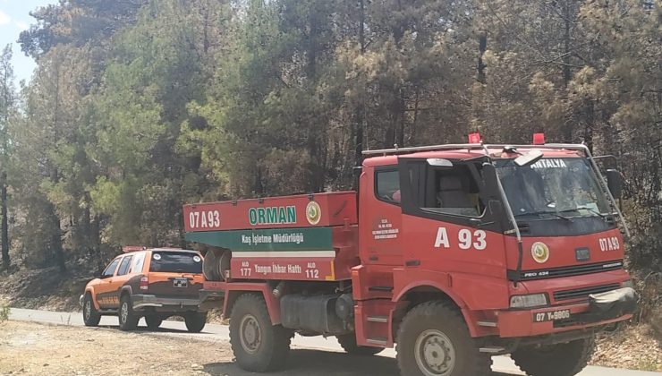 Kepez’den yangın soğutma çalışmalarına destek