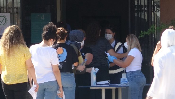 Kimliğini unutan genç, sınav salonuna böyle koştu