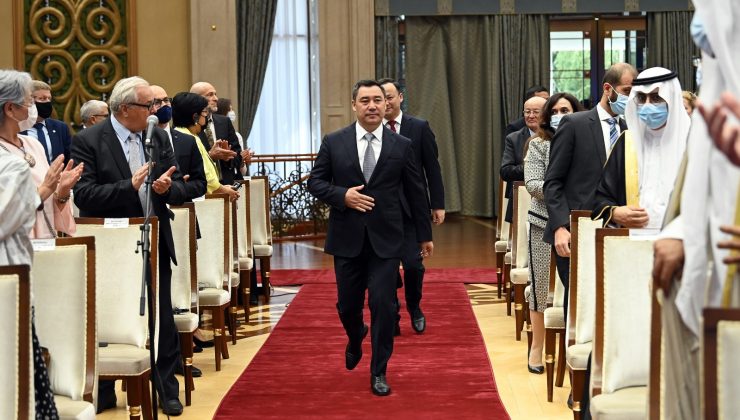 Kırgızistan Cumhurbaşkanı Caparov, Türkiye’yi dünyanın en güçlü ülkeleri arasında gösterdi