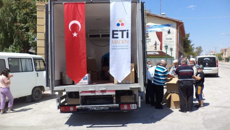 Kırka’da Muharrem ayı nedeniyle aşure dağıtıldı