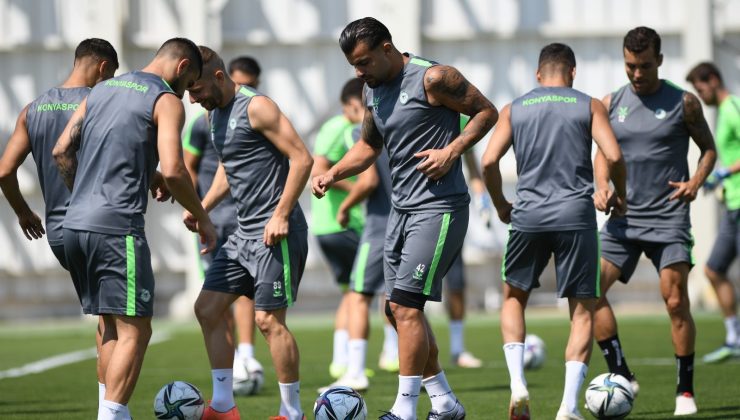 Konyaspor, Adana Demirspor maçı hazırlıklarını tamamladı