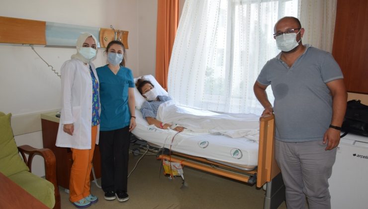 Kritik müdahale ile anne yaşama tutundu