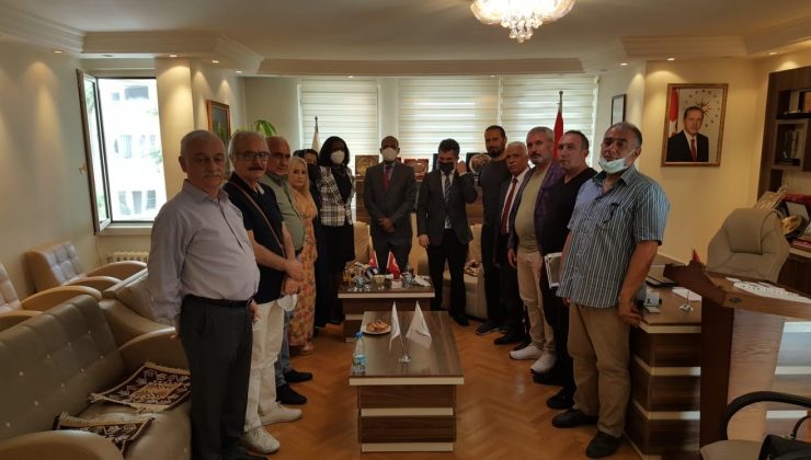 Küba Büyük Elçiliği’nden SANKON ’A ziyaret