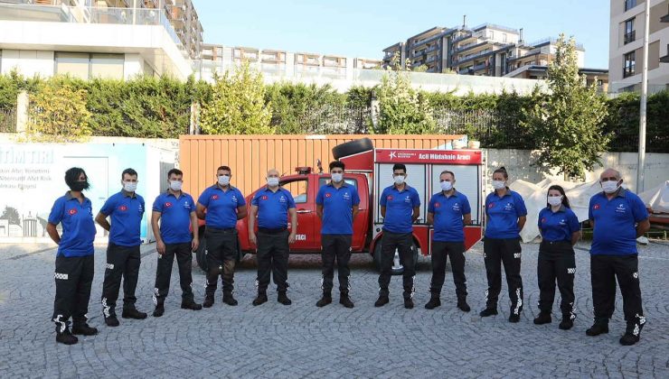 Küçükçekmece Belediyesi sivil savunma ekibi, Batı Karadeniz için yola çıktı