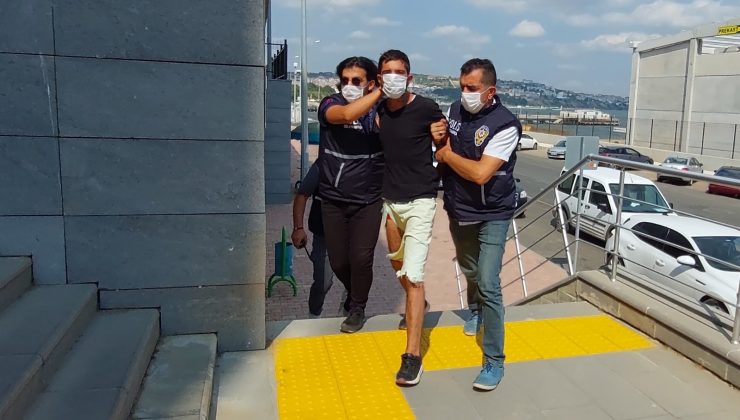 Küfürbaz hırsız tutuklandı