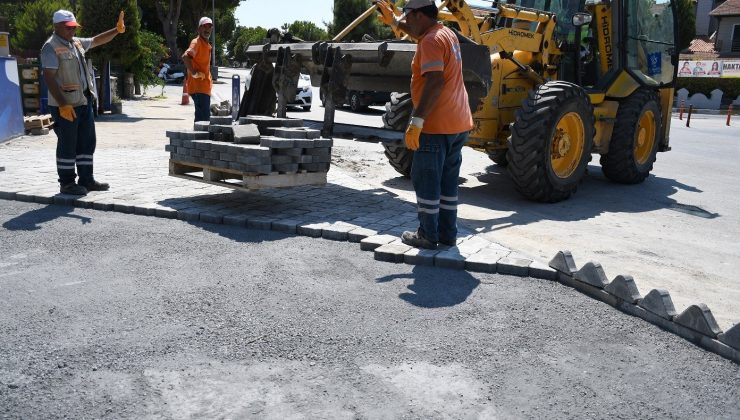 Kuşadası Belediyesi’nden kentin yol sorunlarına hızlı çözüm
