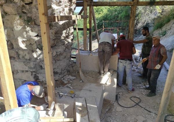 Kütahya Kalesi’nde restorasyon çalışmaları devam ediyor