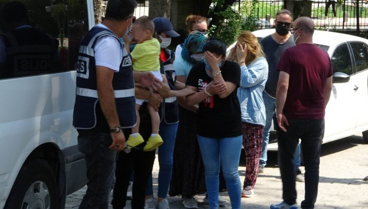 Lüks araçla hırsızlık avına çıkan 5 kişi mahkemece tutuklandı