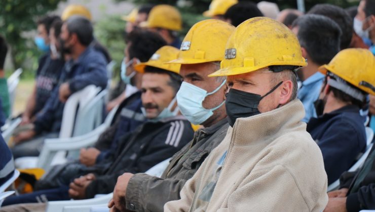 Madencilere tiyatrolu iş güvenliği eğitimi