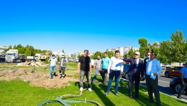 Malatya’da kavşak düzenleme çalışmaları son sürat