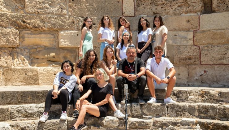 Manavgat’ta çocuklardan duygulandıran klip