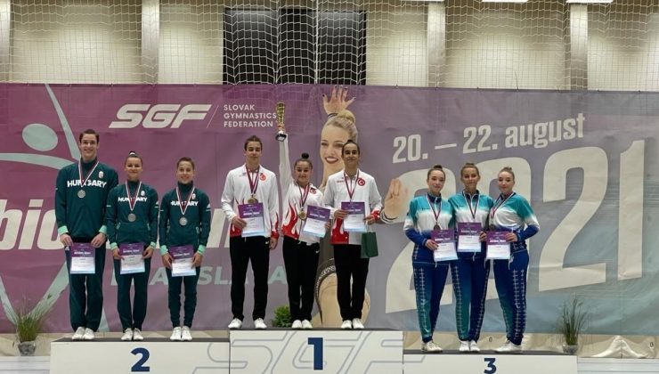 Manisa Büyükşehir’in cimnastik sporcularından uluslararası başarı